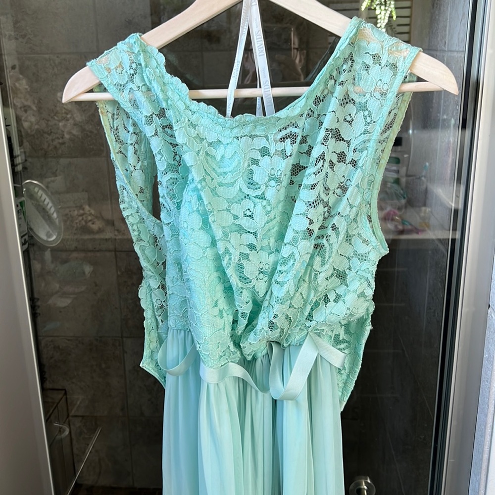 David’s bridal bridesmaid dress